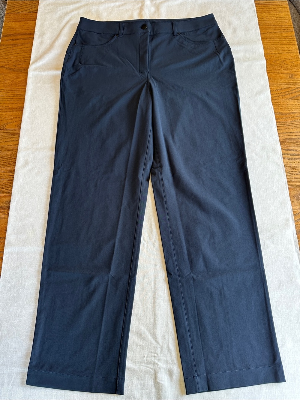 Lululemon City Sleek 5 Pocket Straight-Leg Pant True Navy 32 NWT
